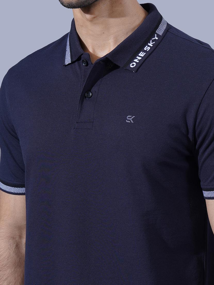men solid short sleeves polo t-shirt - 21565156 - Standard Image - 4