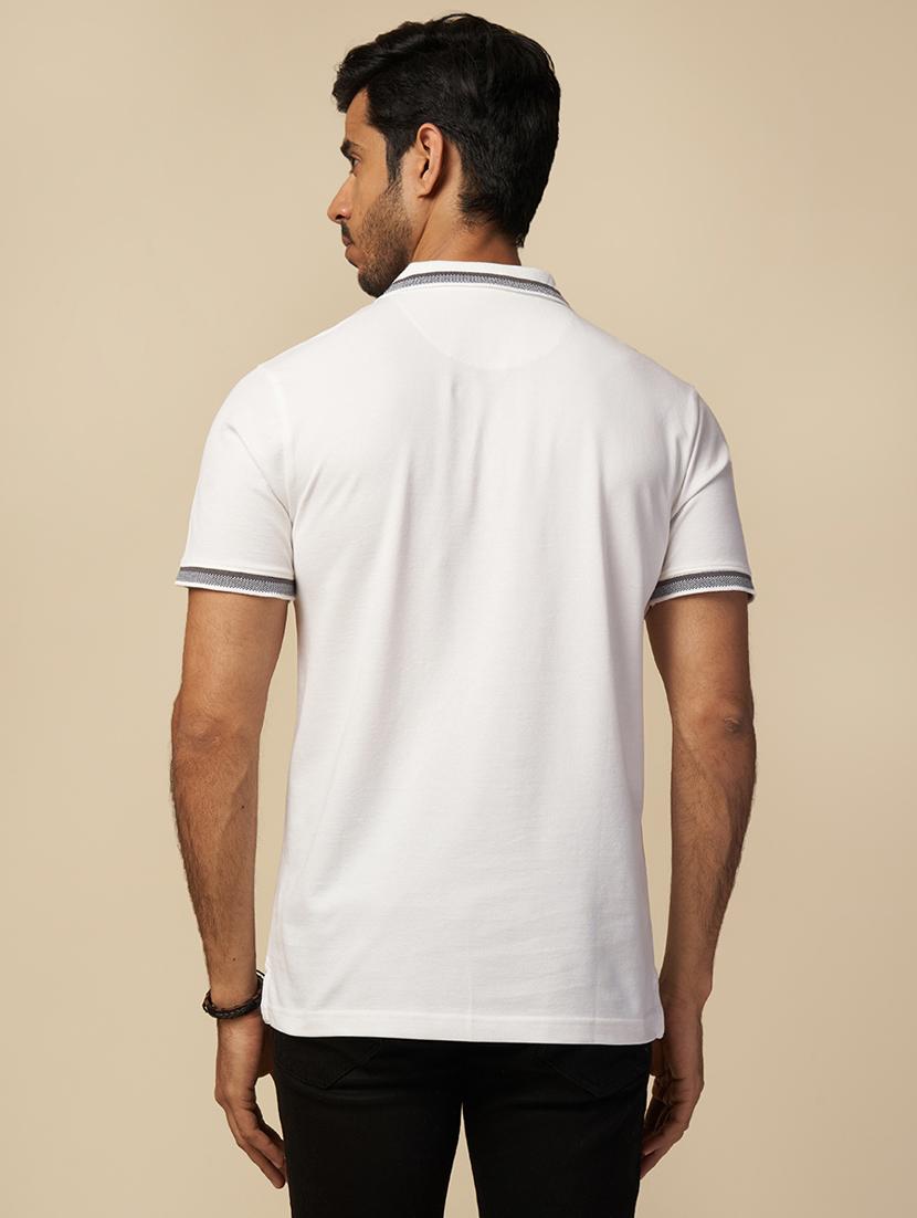 men solid short sleeves polo t-shirt - 21565159 -  Standard Image - 1