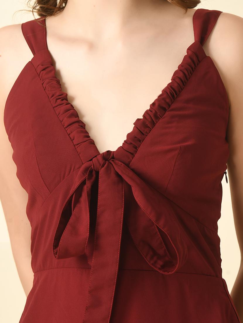 women solid sleeveless sheath dress - 21565255 - Standard Image - 6