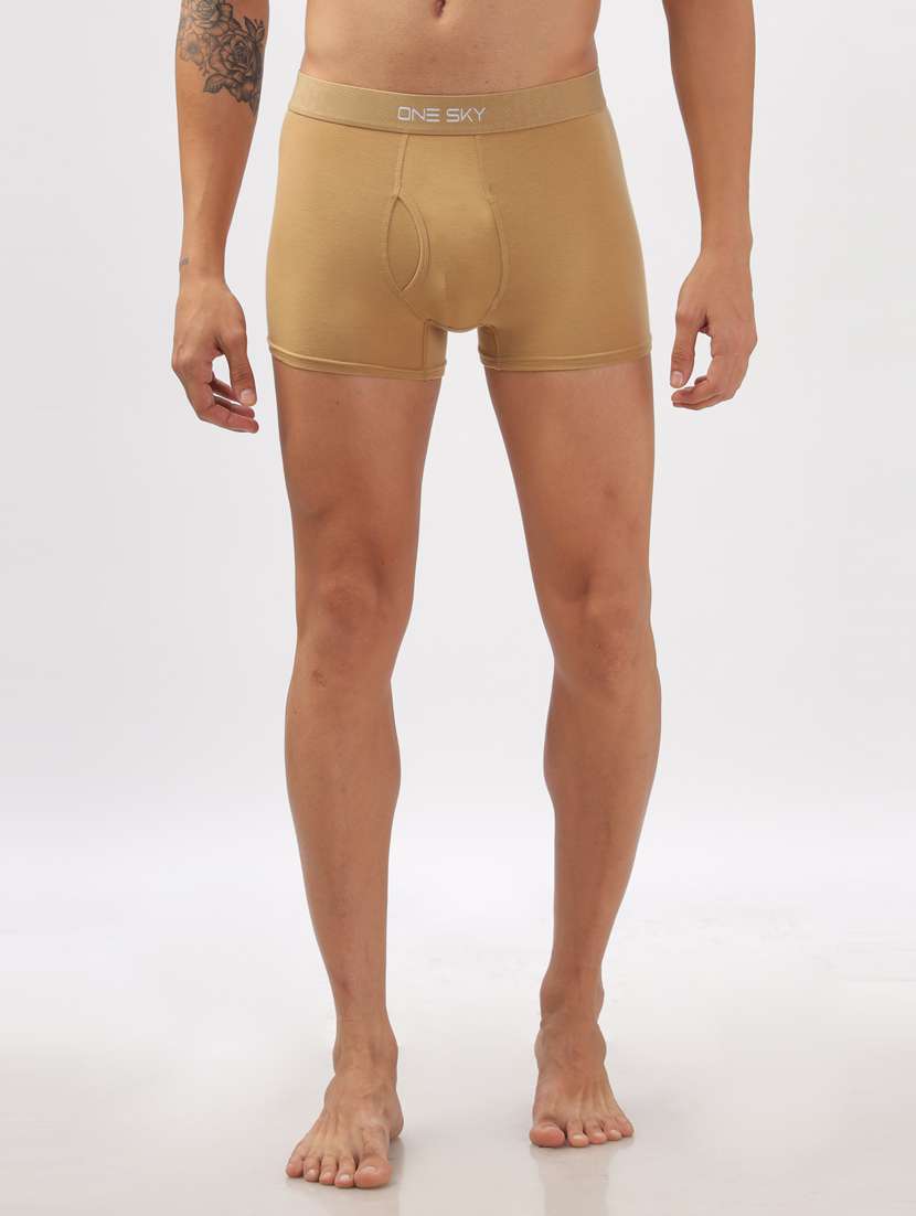 men pack of 3 solid trunks - 21565552 -  Standard Image - 1