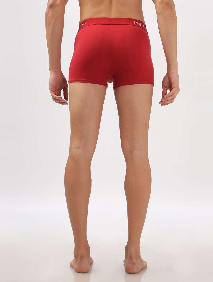 men pack of 3 solid trunks - 21565552 -  Standard Image - 4