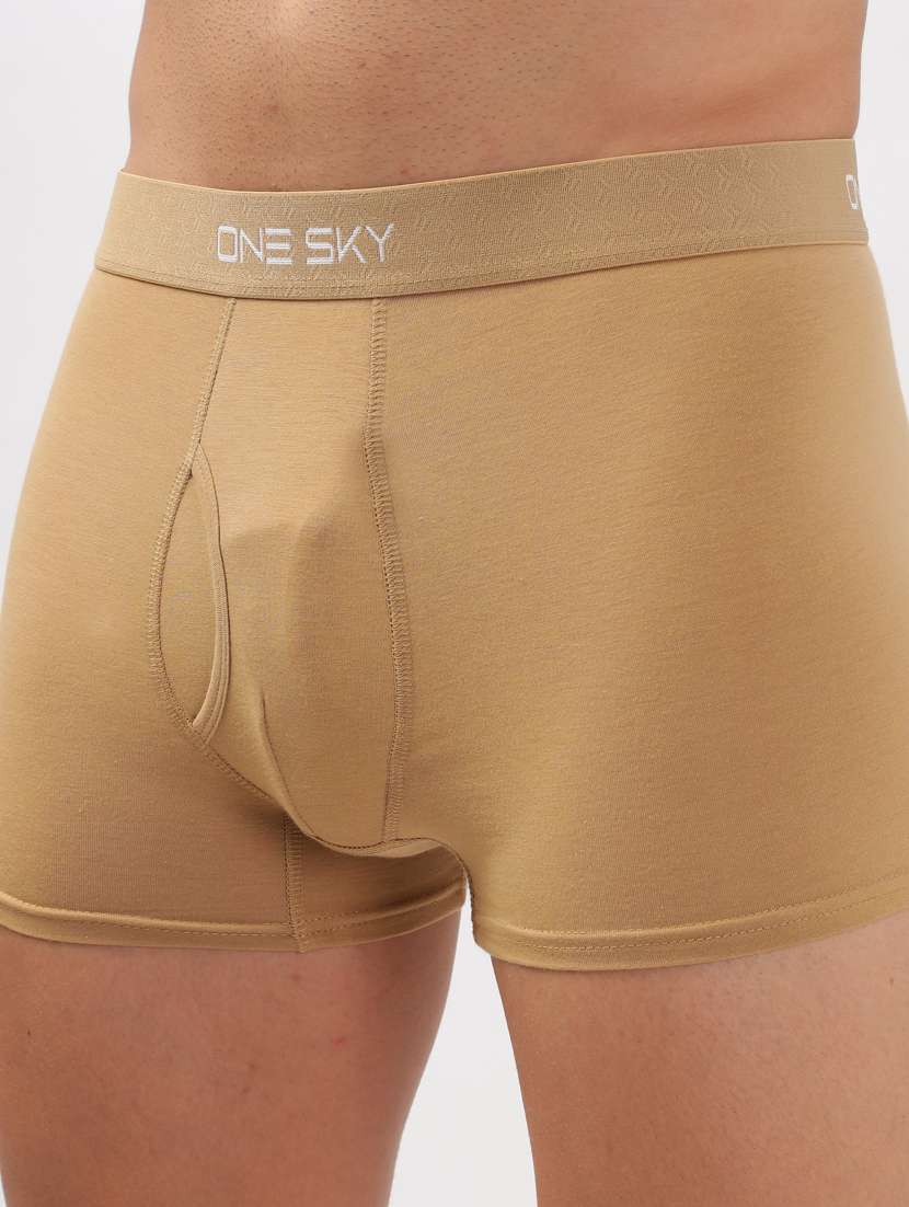 men pack of 3 solid trunks - 21565552 -  Standard Image - 6