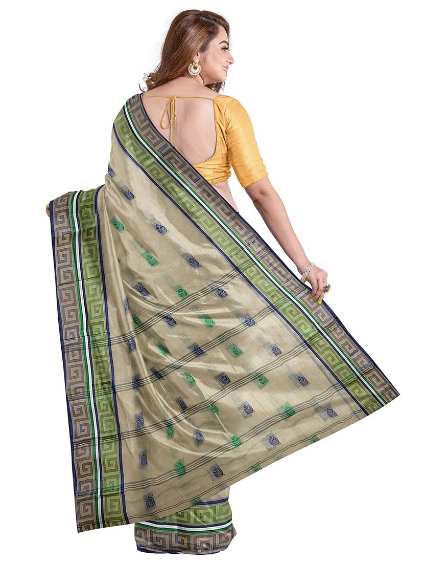 women self design tant saree - 21566516 - Standard Image - 1