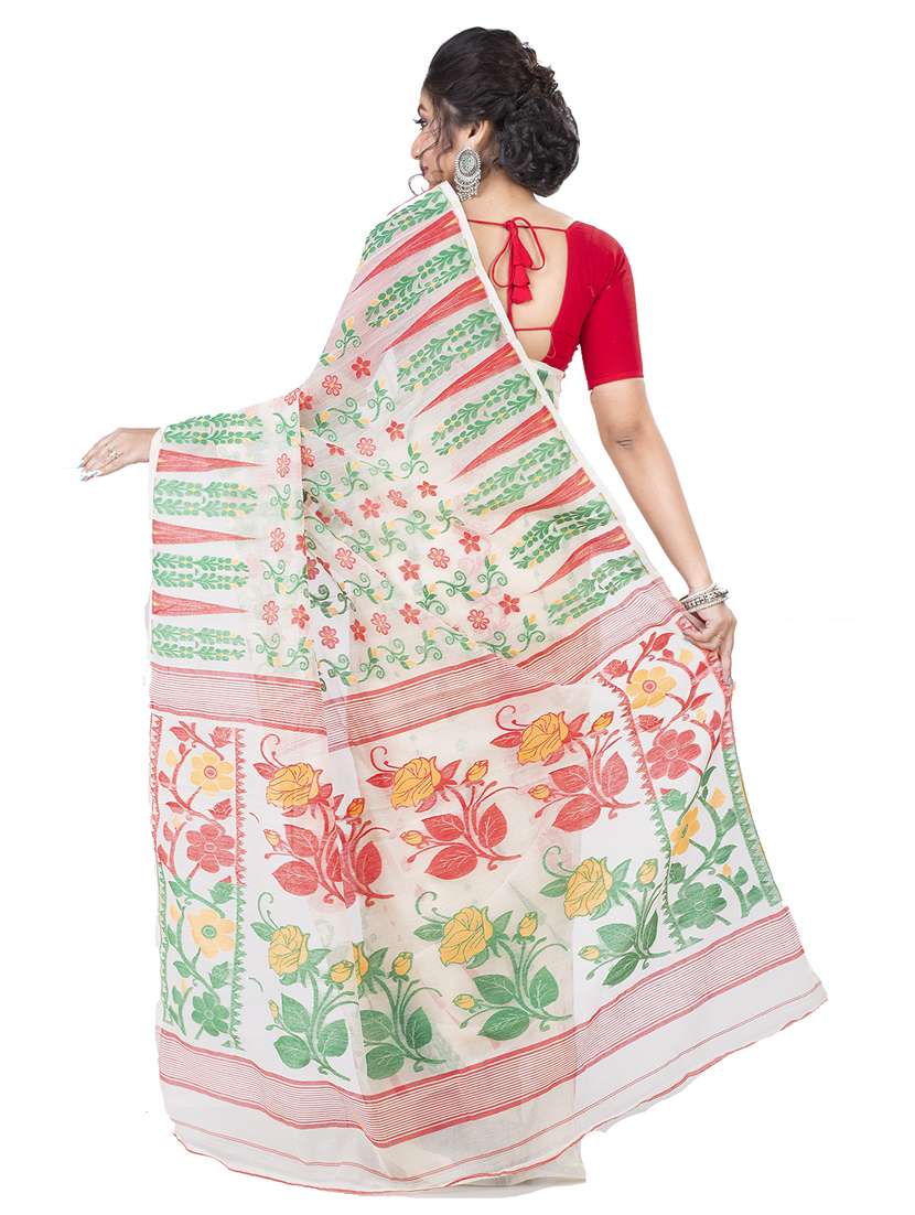 women self design handloom saree - 21566562 - Standard Image - 1