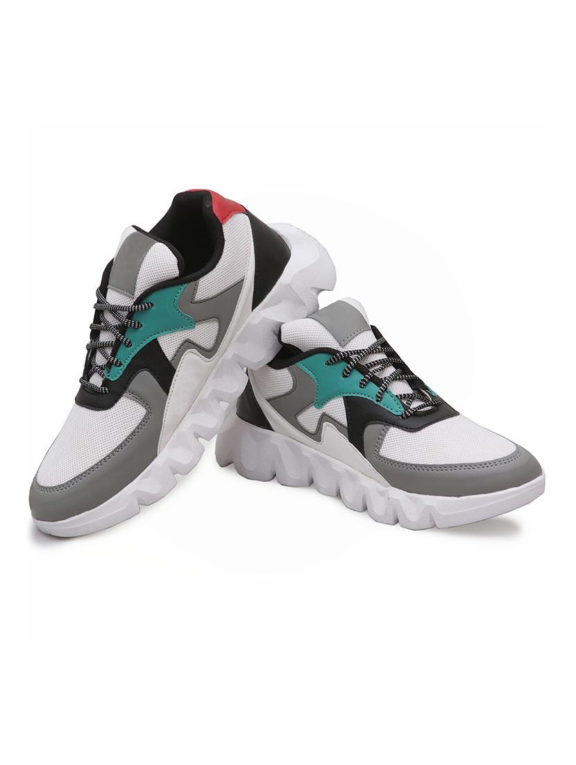 men color block lace up sneaker - 21567008 - Standard Image - 1