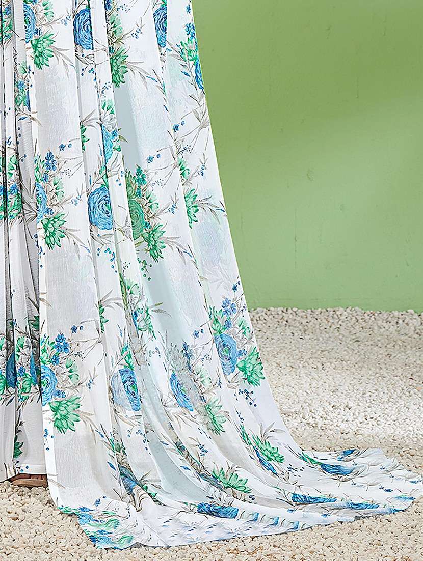 women floral printed saree  - 21567713 -  Standard Image - 4