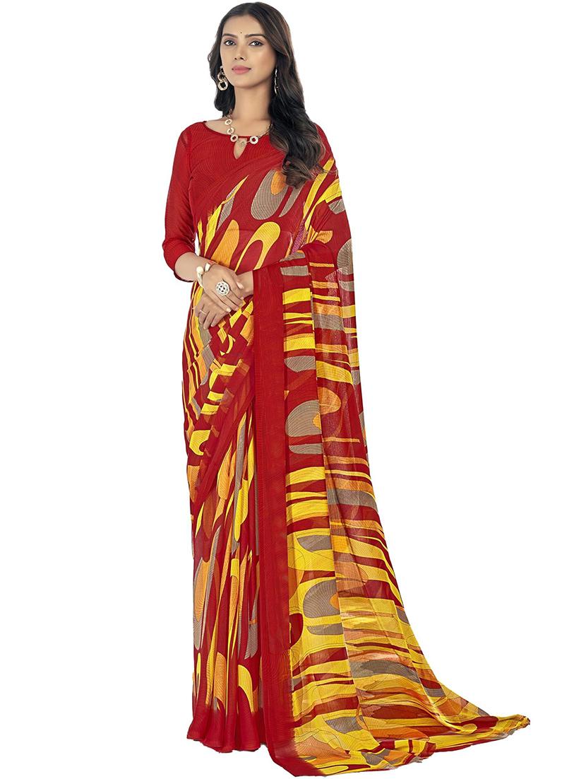 women printed saree  - 21567736 -  Standard Image - 1