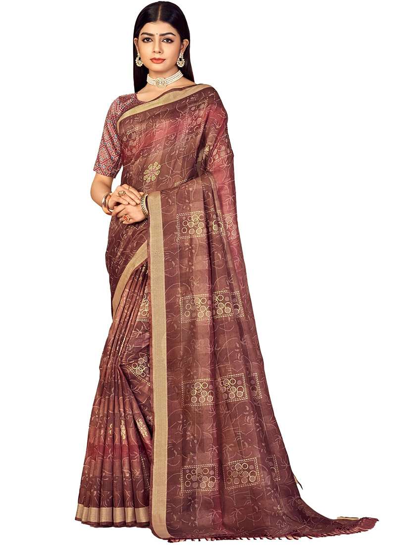 women printed saree - 21567757 -  Standard Image - 1