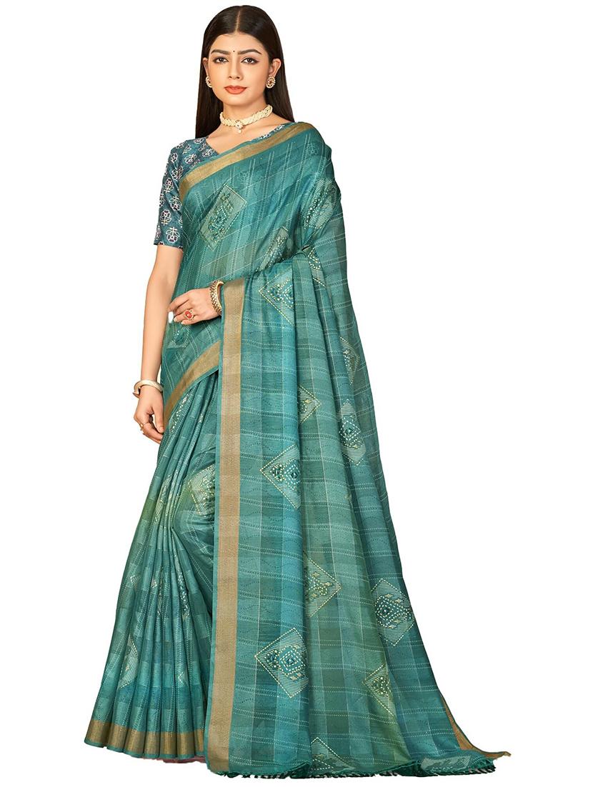 women printed saree - 21567760 -  Standard Image - 1