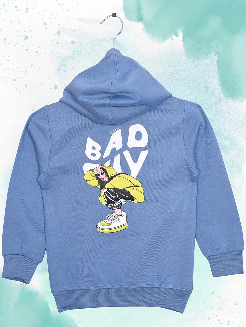 boys long sleeves front & back print sweatshirt - 21567839 - Standard Image - 1