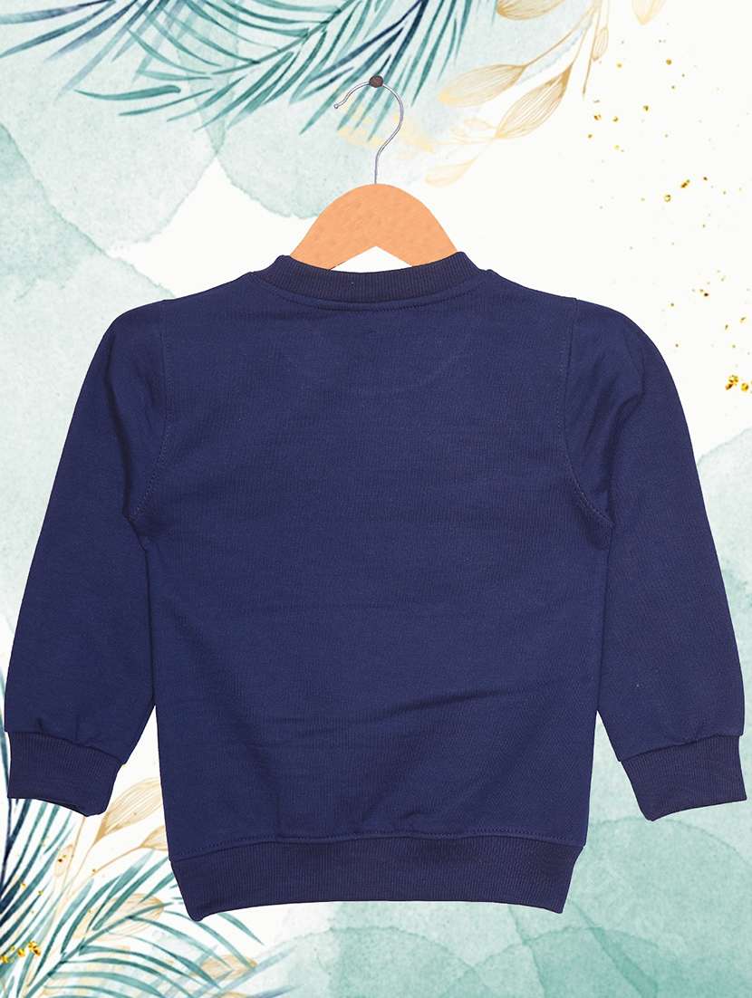 boys long sleeves front print sweatshirt - 21567843 -  Standard Image - 1