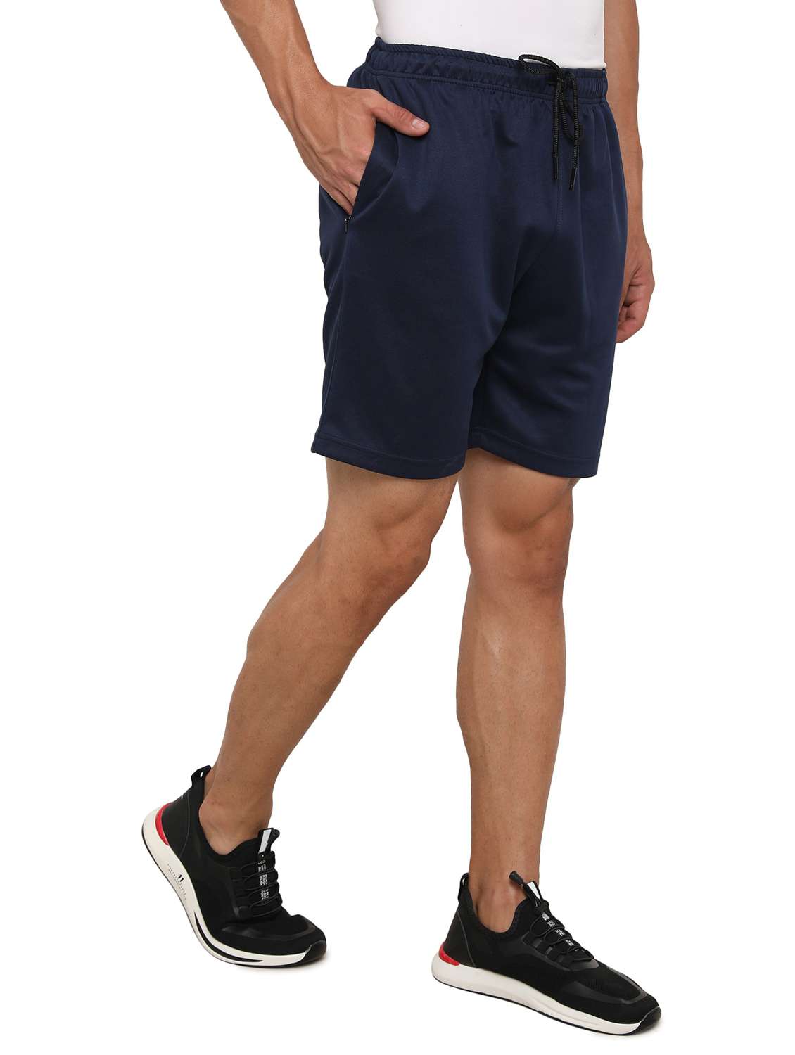 navy blue polyester short - 21567909 -  Standard Image - 1
