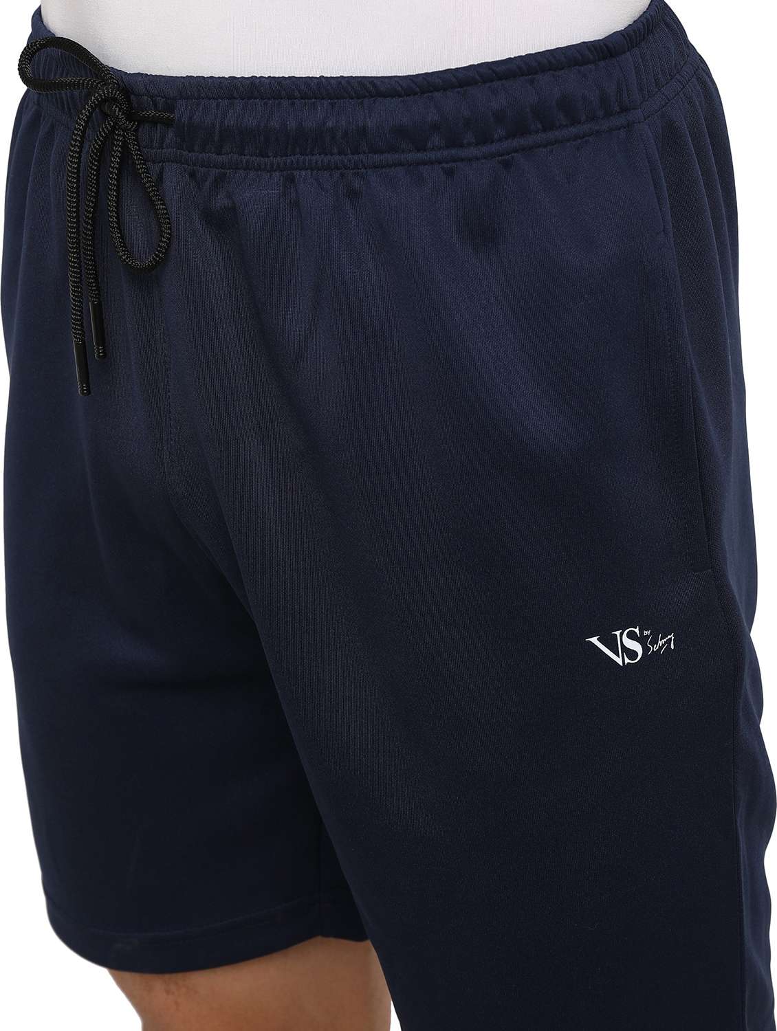 navy blue polyester short - 21567909 - Standard Image - 4