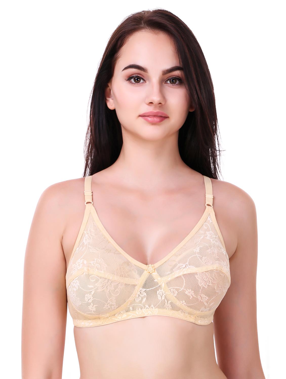 women pack of 3 solid bra combo - 21568219 - Standard Image - 1