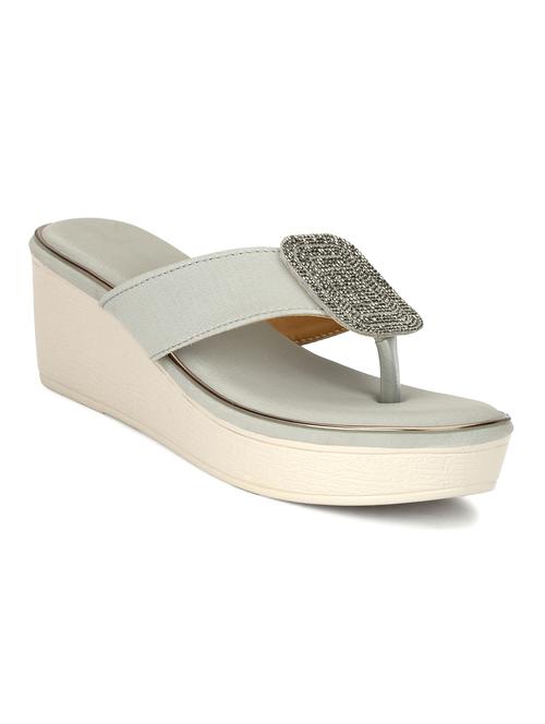 women grey platforms wedge - 21568310 -  Standard Image - 0