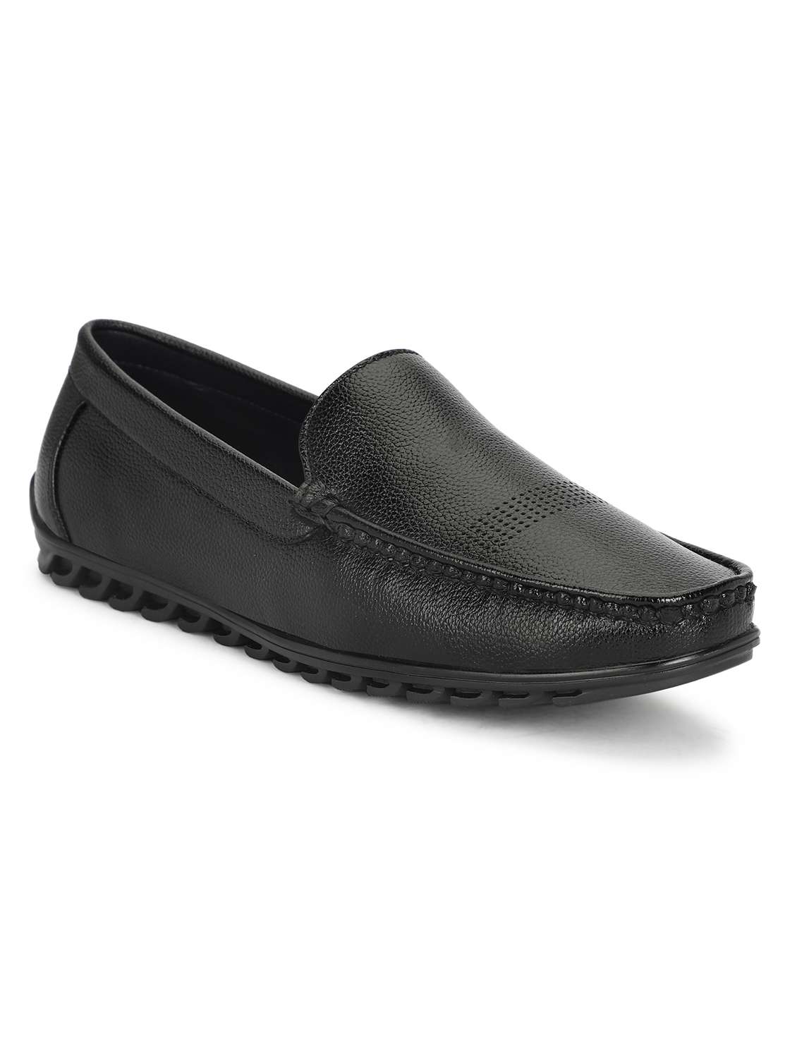 men black slip on loafers