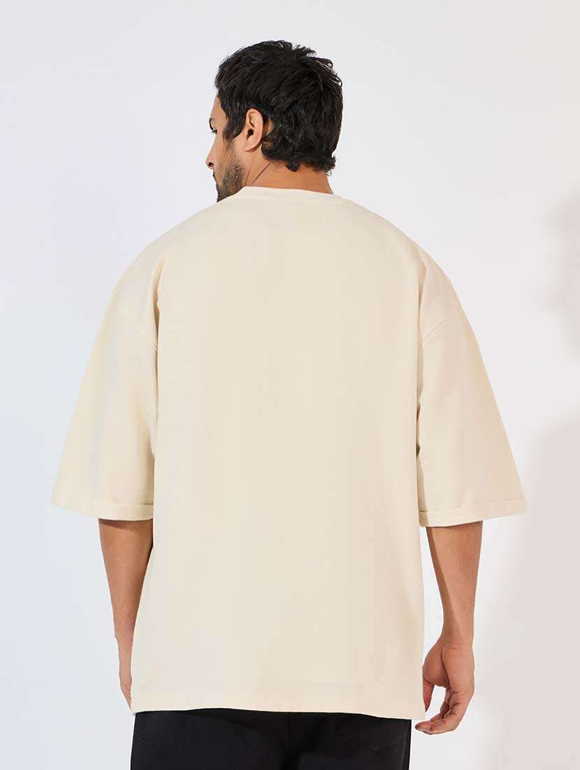 men round neck oversized t-shirt - 21569218 -  Standard Image - 1