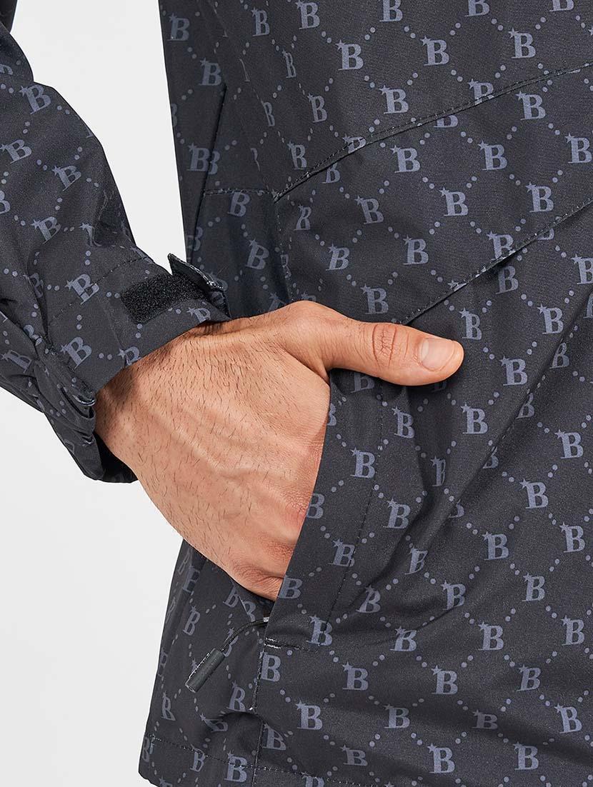 men printed long sleeves casual jacket - 21569242 - Standard Image - 4