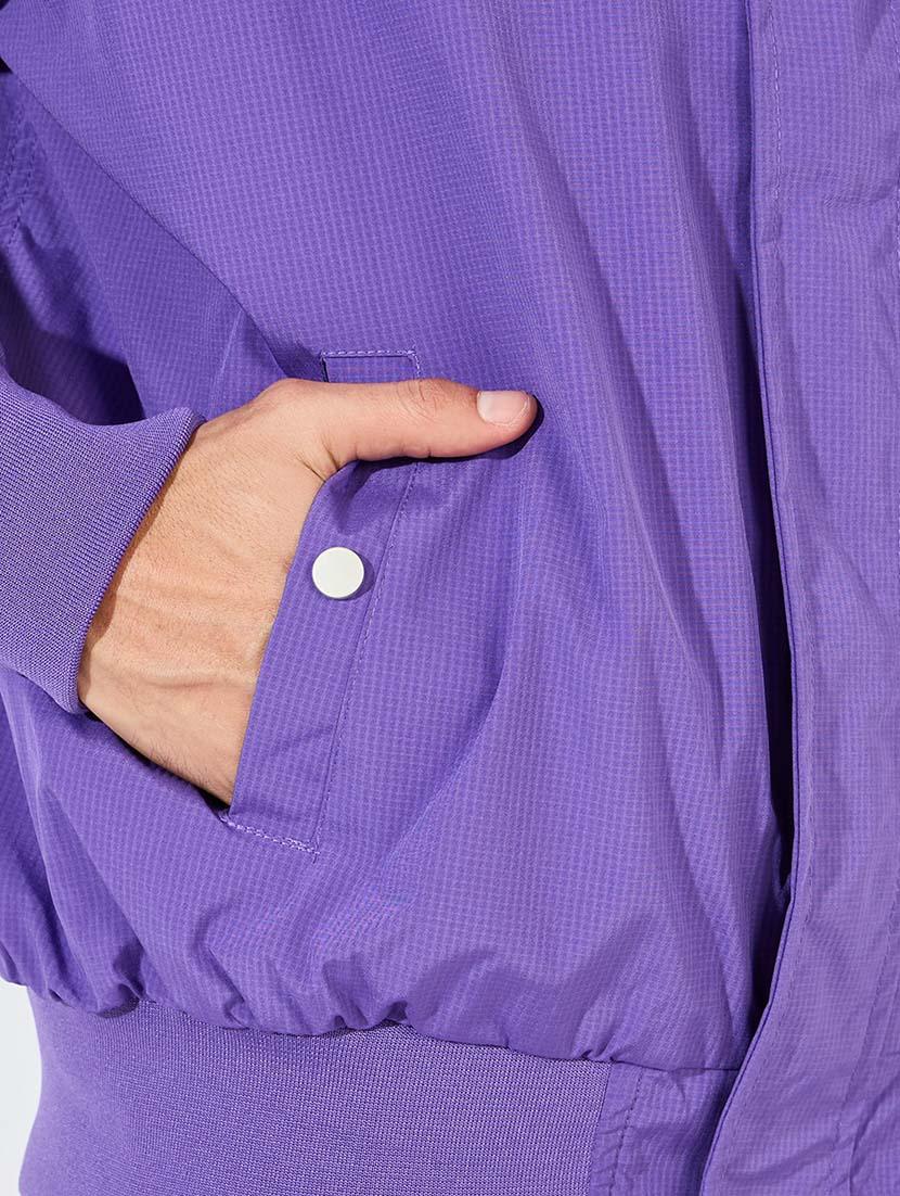 men solid long sleeves casual jacket - 21569245 - Standard Image - 4