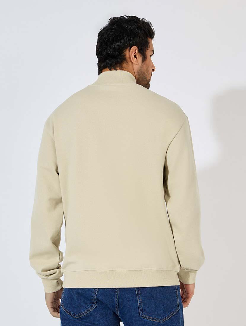 men long sleeves plain sweatshirt - 21569265 - Standard Image - 1
