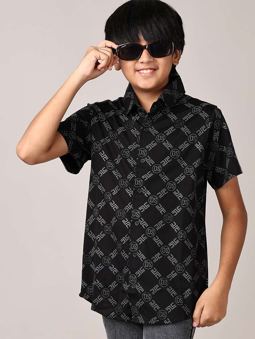 boys short sleeves printed shirt - 21569779 -  Standard Image - 1
