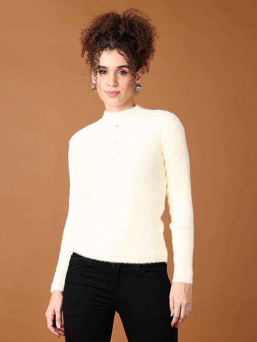 women self design long sleeve cardigan