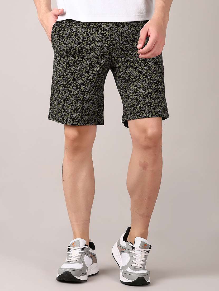 charcoal cotton  shorts - 21569928 -  Standard Image - 1