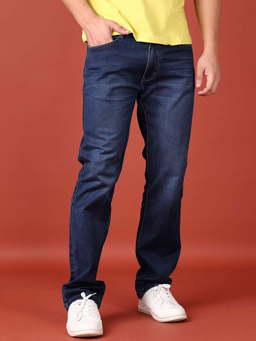 blue cotton jeans - 21570276 -  Standard Image - 1
