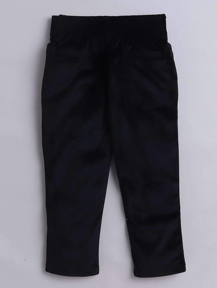 boys embellished formal 3 pcs partywear suit set with neck bow - 21570377 -  Standard Image - 4