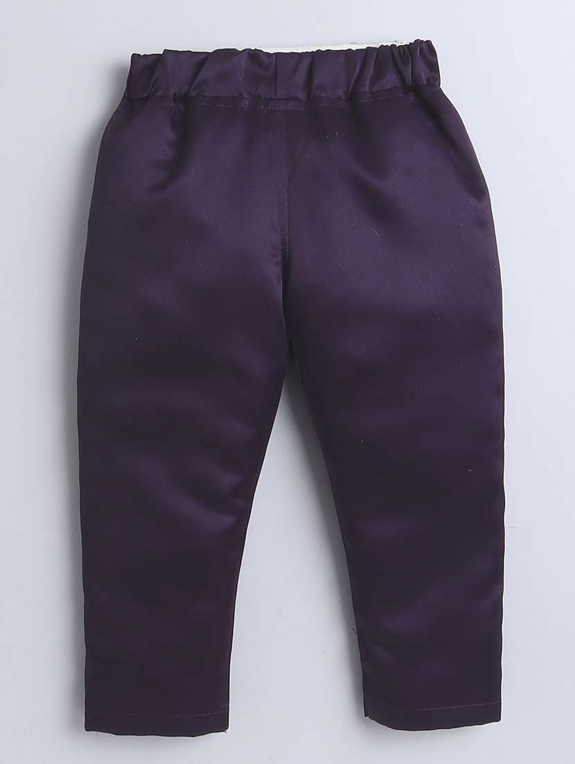 boys embroidered 3 pcs sherwani set - 21570434 -  Standard Image - 1