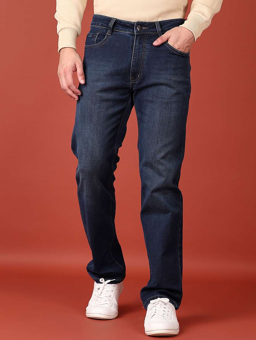blue cotton jeans