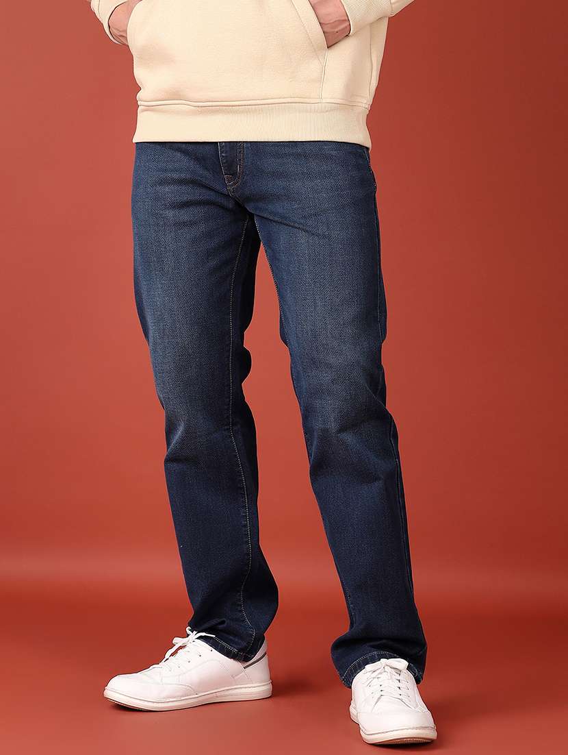 blue cotton jeans - 21570809 -  Standard Image - 1