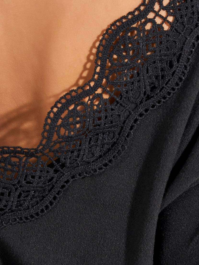 women black solid bodycon dress - 21571406 -  Standard Image - 4