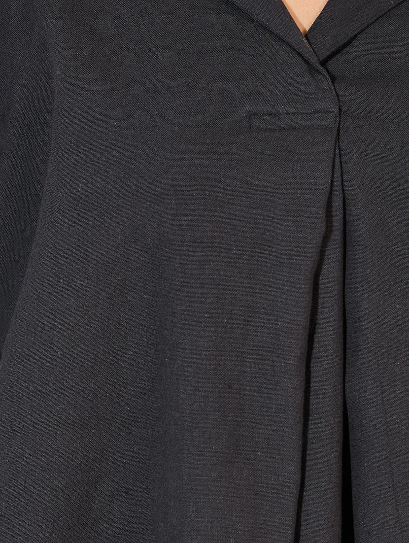 women collared solid regular shirt - 21571458 - Standard Image - 4