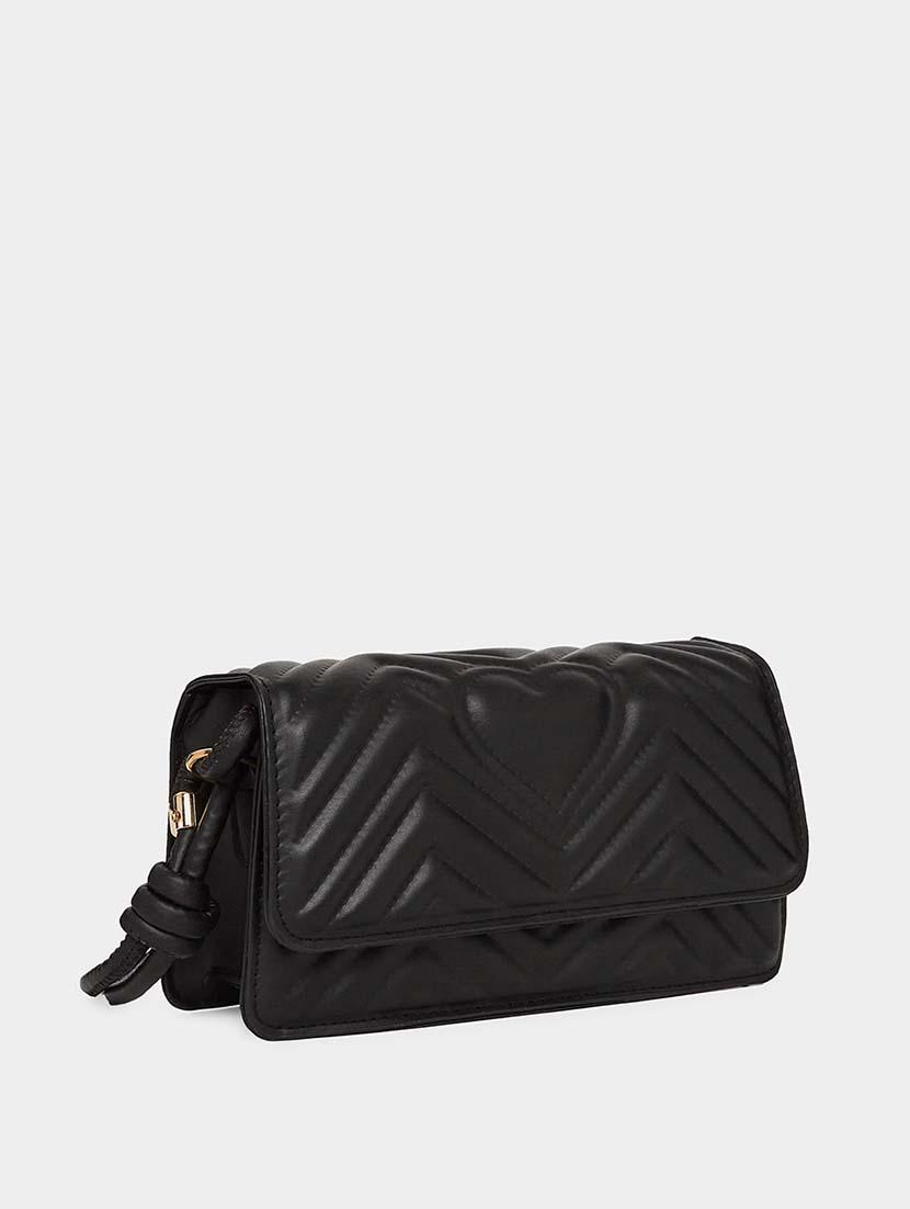 women black textured sling bag - 21571528 -  Zoom Image - 0