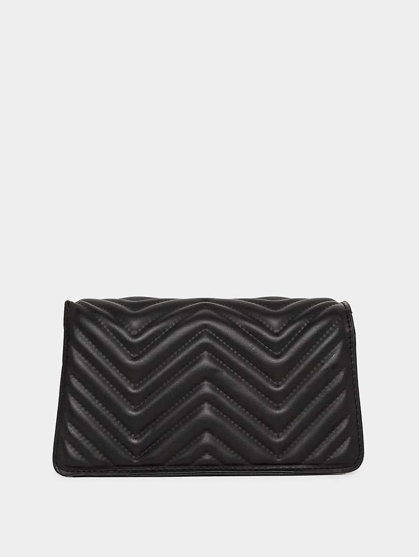 women black textured sling bag - 21571528 -  Standard Image - 1