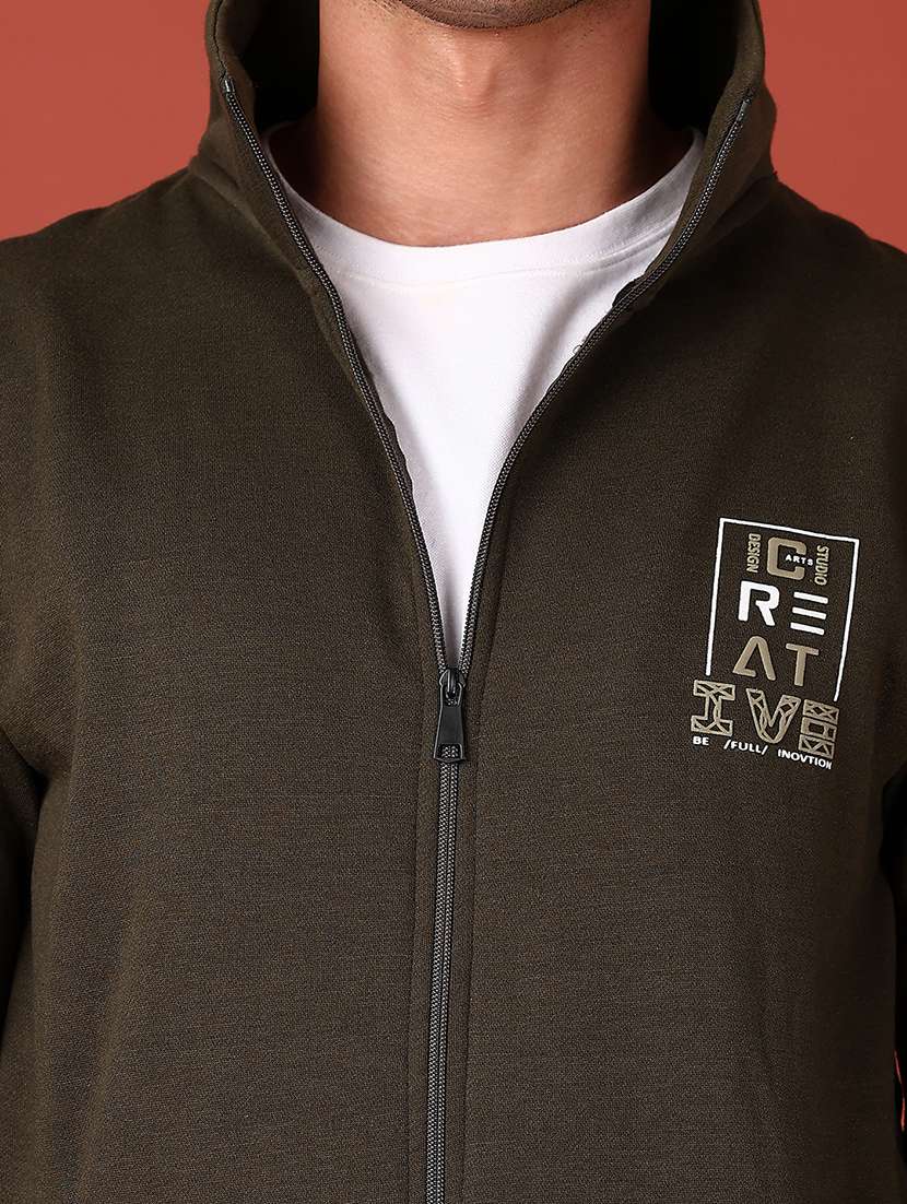 men long sleeves solid full length track suit - 21572196 -  Standard Image - 4