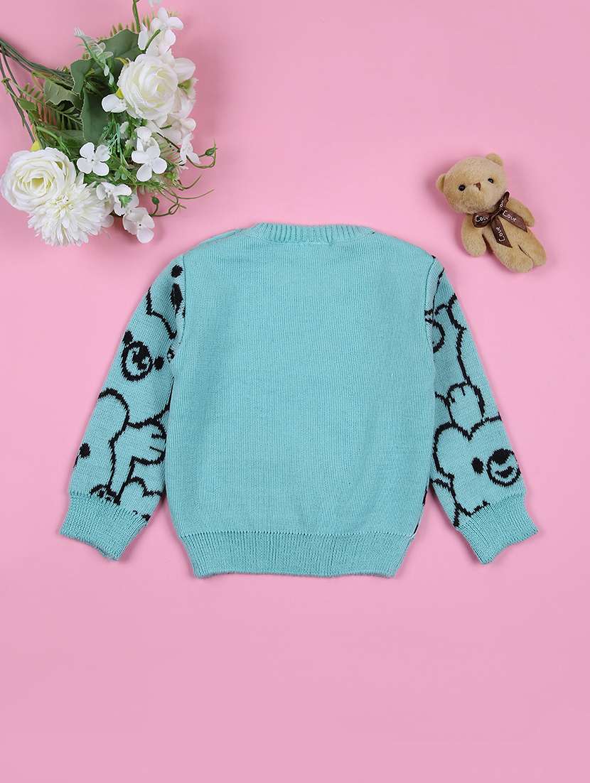 boys printed long sleeves sweater - 21572226 -  Standard Image - 1
