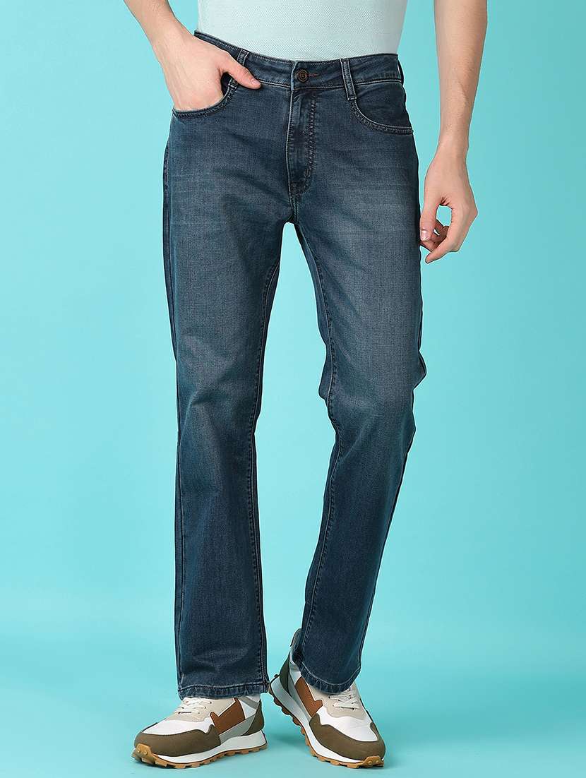 blue cotton jeans - 21572317 -  Standard Image - 1