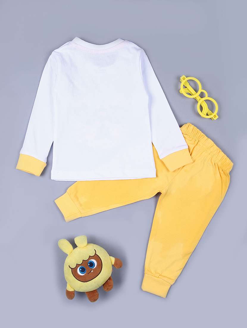 boys printed t-shirt & jogger full length sets - 21573253 -  Standard Image - 1