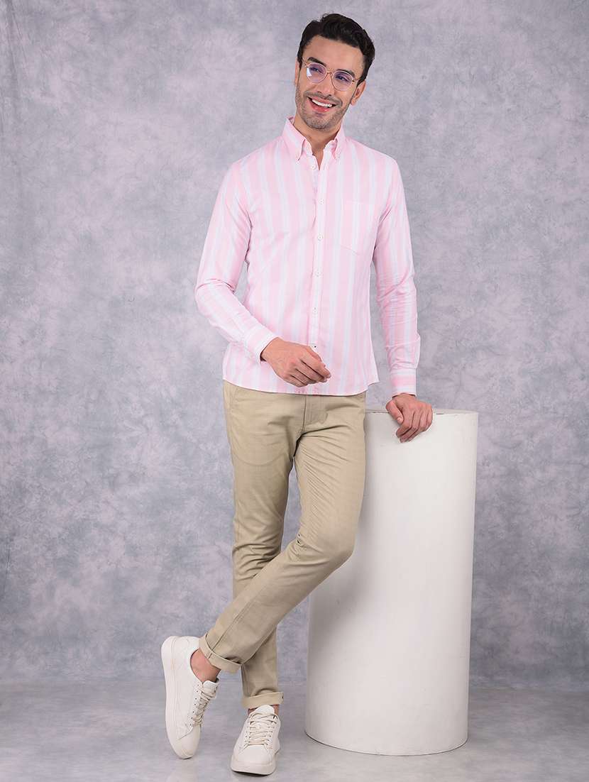 men printed collared regular fit shirt - 21573844 -  Standard Image - 4