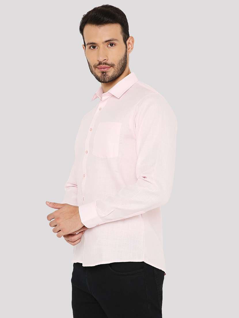 men slim fit plain formal shirt - 21574956 -  Standard Image - 1