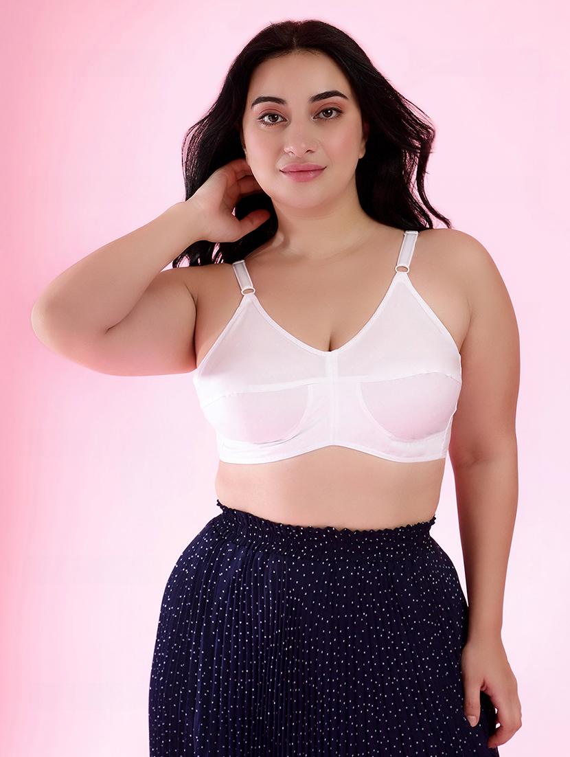 women non-wired solid set of 2 regular bra - 21575047 - Standard Image - 1