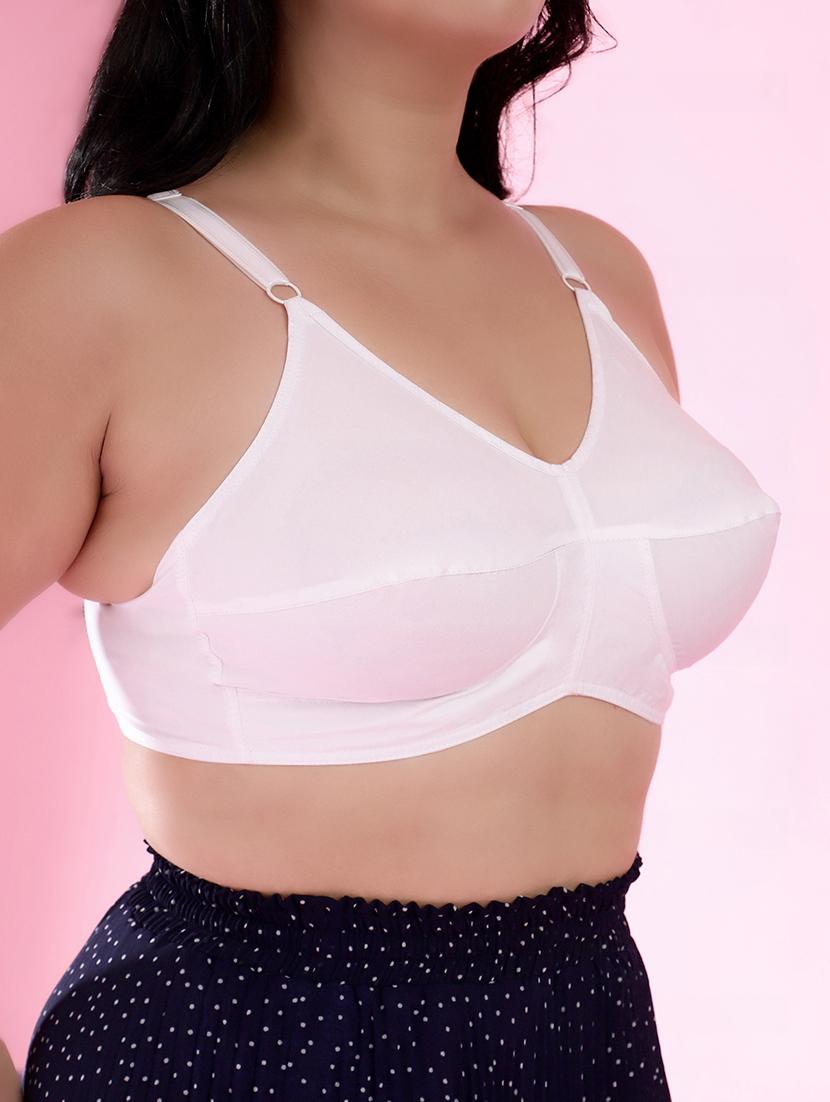 women non-wired solid set of 2 regular bra - 21575047 - Standard Image - 4