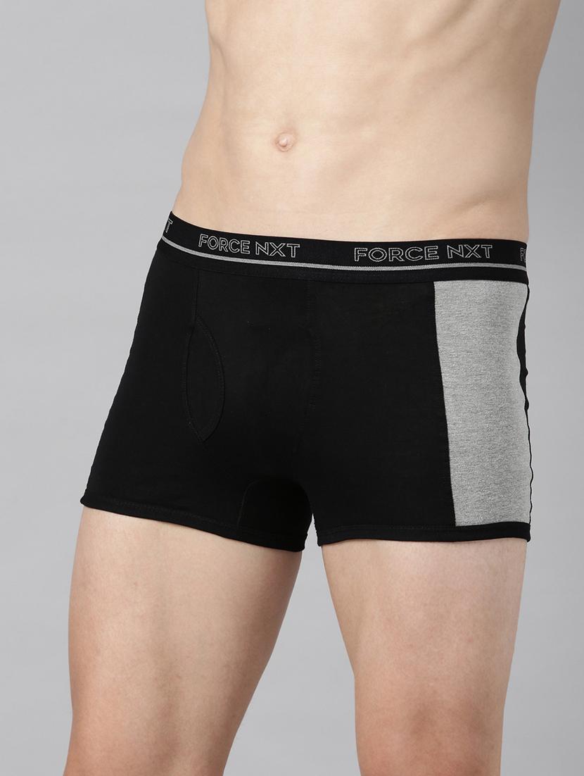 men pack of 5 color block trunks - 21575144 - Standard Image - 1