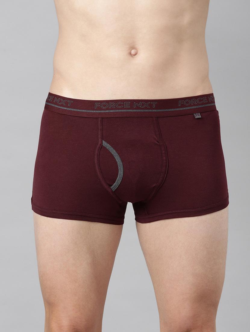 men pack of 5 solid trunks - 21575160 -  Standard Image - 1