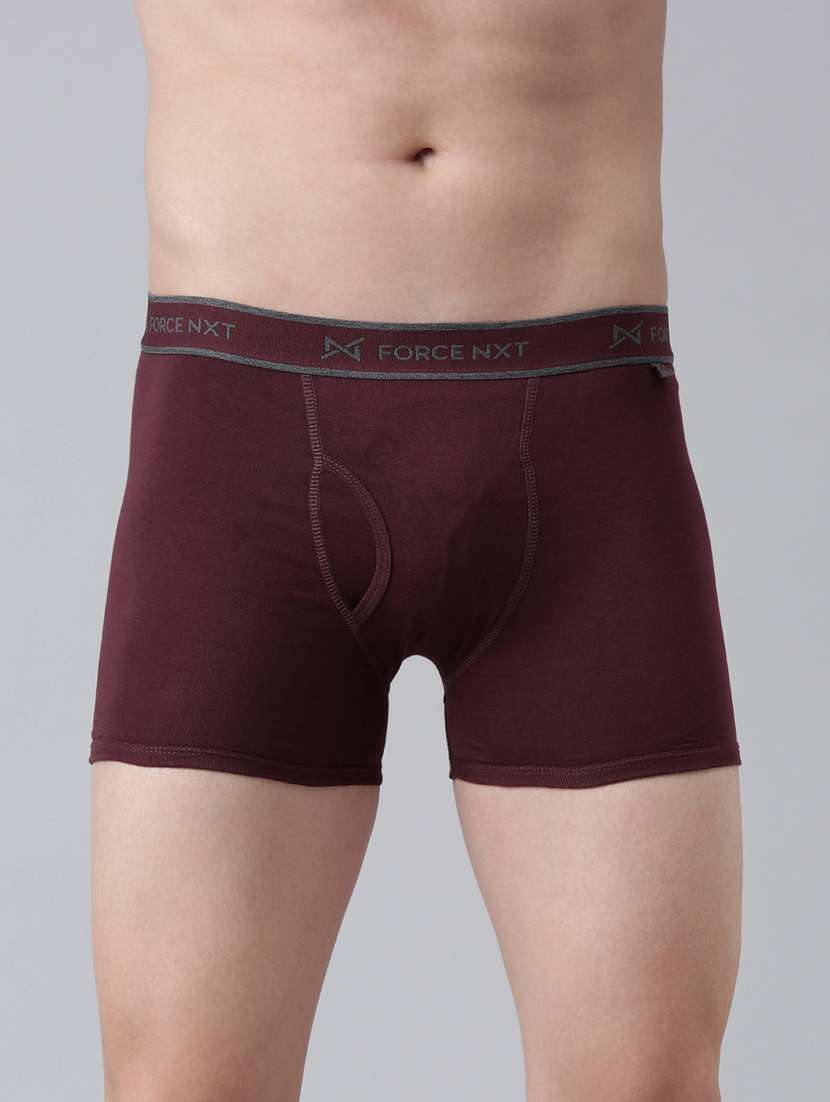 men pack of 3 solid trunks - 21575174 -  Standard Image - 1