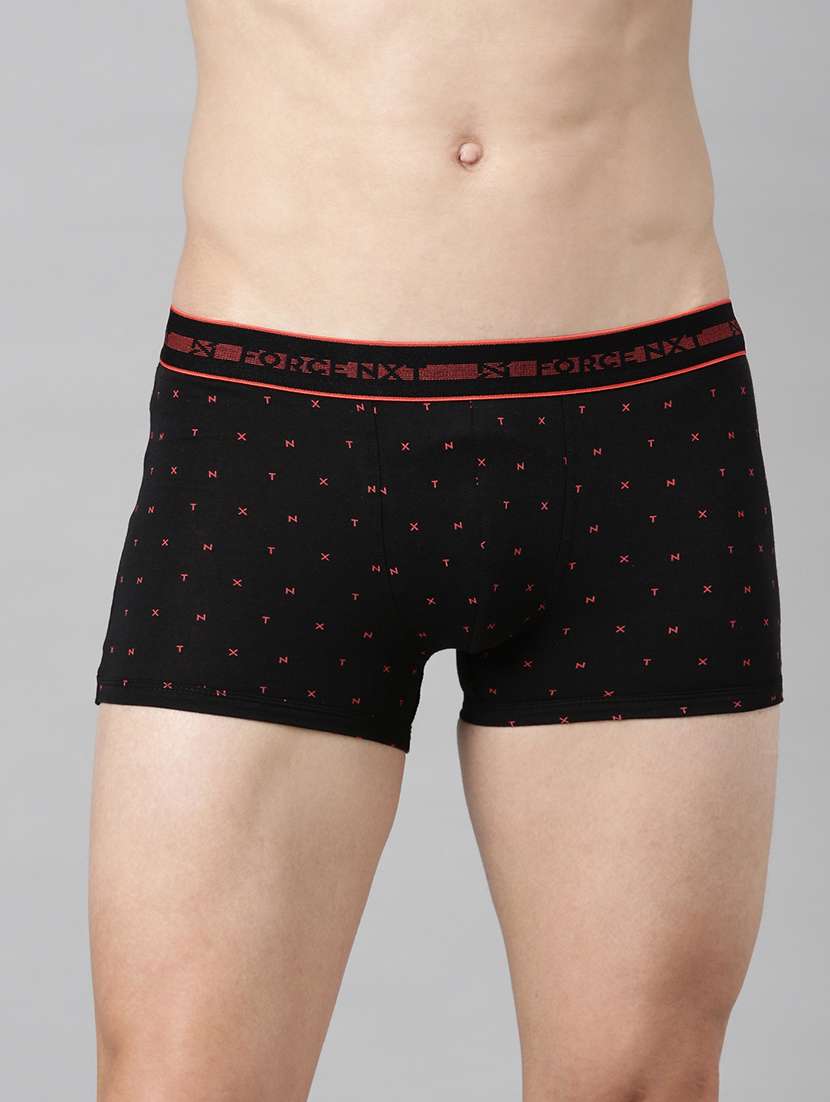 men pack of 3 printed trunks brief - 21575188 -  Standard Image - 1