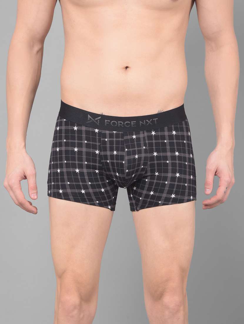 men pack of 3 printed trunks brief - 21575253 -  Standard Image - 1