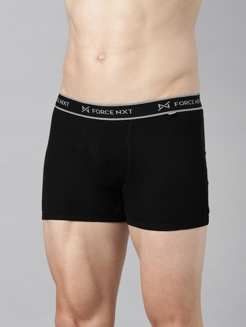men solid cotton trunks - 21575353 - Standard Image - 1